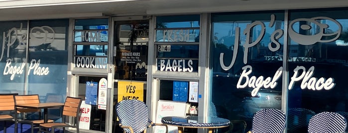JP Bagel Place is one of Nikki’s 35th Dania Beach eats.