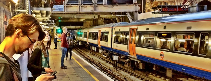 Whitechapel London Underground Station is one of Dayne Grant's Big Train Adventure.