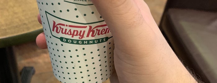 Krispy Kreme is one of Places I've been.