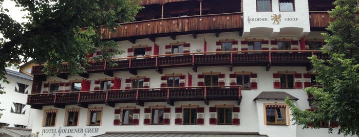 Hotel Goldener Greif is one of Kitzbuhel.