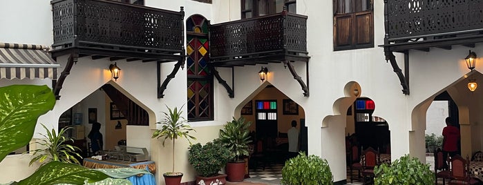 Dhow Palace Hotel is one of Zanzibar.