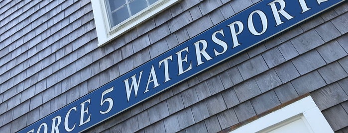 Force Five Watersports is one of Nantucket Favorites.