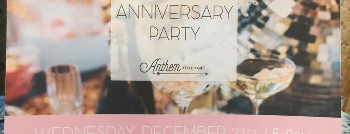 ANTHEM style + gift is one of Lugares favoritos de al.