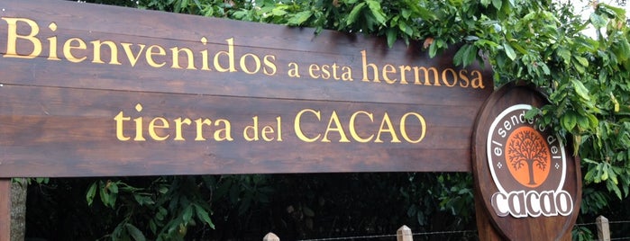 El Sendero del Cacao is one of Kimmie'nin Kaydettiği Mekanlar.