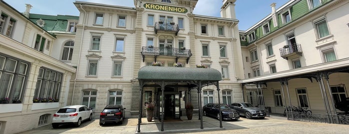 Grand Hotel Kronenhof Pontresina is one of SPA.