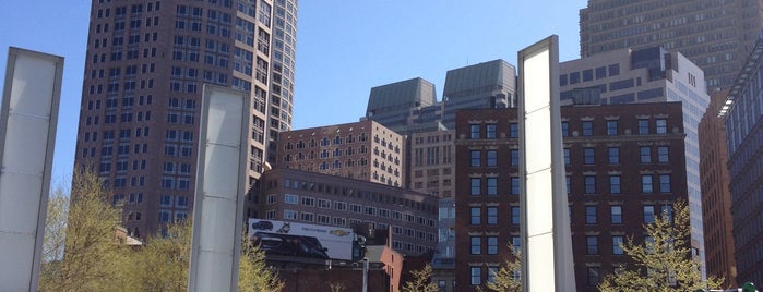 The Rose Kennedy Greenway is one of Boston - a great place for living.