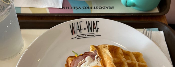 Waf-Waf is one of Prague Coffee and Desert.