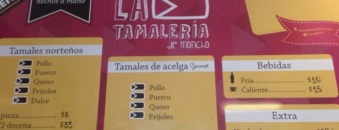 La Tamalería de Moncho is one of Locais salvos de Foodie.