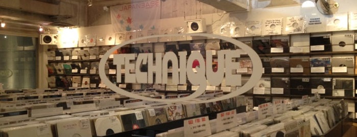 Technique is one of worldwide record stores..