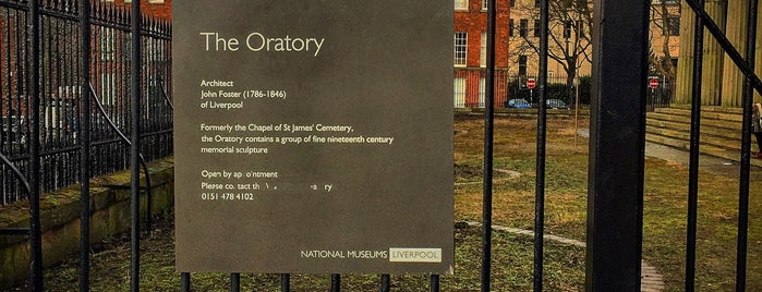 The Oratory is one of สถานที่ที่ 103372 ถูกใจ.