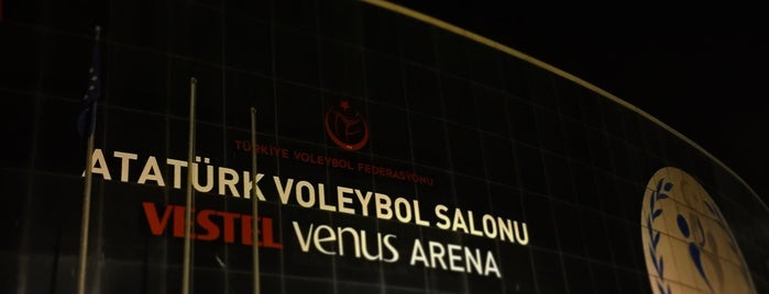 Atatürk Voleybol Salonu Vestel Venus Spor Kompleksi is one of สถานที่ที่ 103372 ถูกใจ.