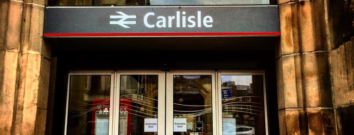 Carlisle Railway Station (CAR) is one of Tempat yang Disukai 103372.