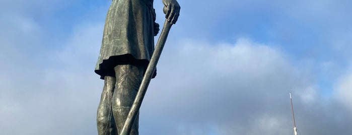 Leif Erikson Statue is one of Seattle.