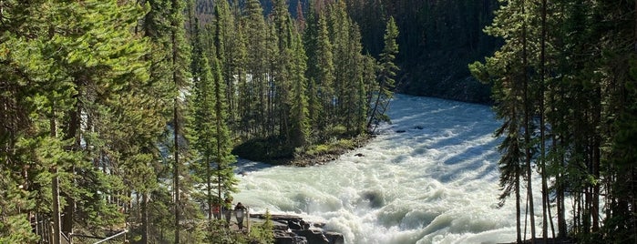Sunwapta Falls is one of Kanada.
