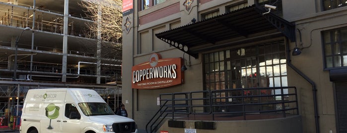 Copperworks Tasting Room & Distillery is one of George'nin Beğendiği Mekanlar.