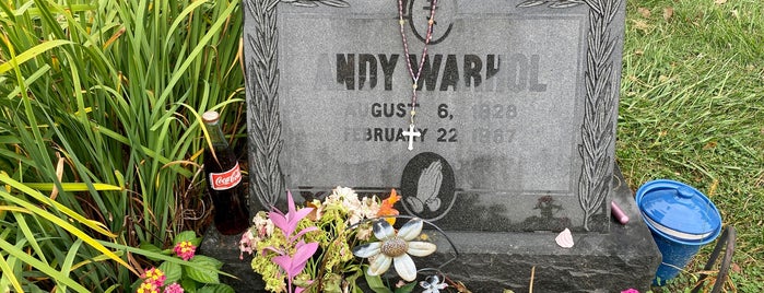 Andy Warhol's Grave is one of PGH.