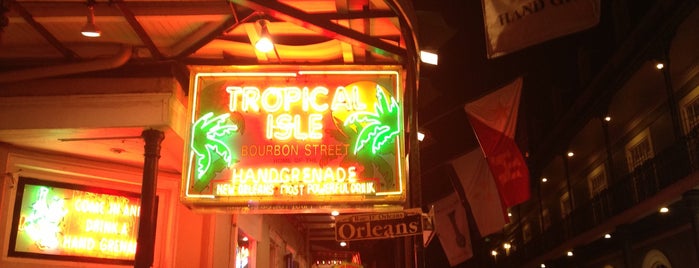 Tropical Isle is one of New Orleans.