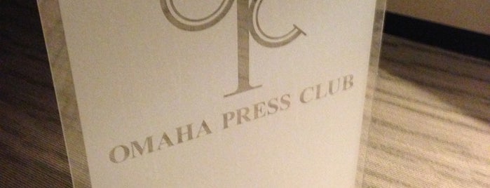 Omaha Press Club is one of pop-we Dinner Club Ate Here.