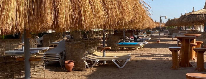 Beach Hurghada is one of Egypt / Mısır.