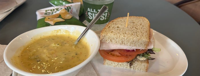 Panera Bread is one of Check these places out .