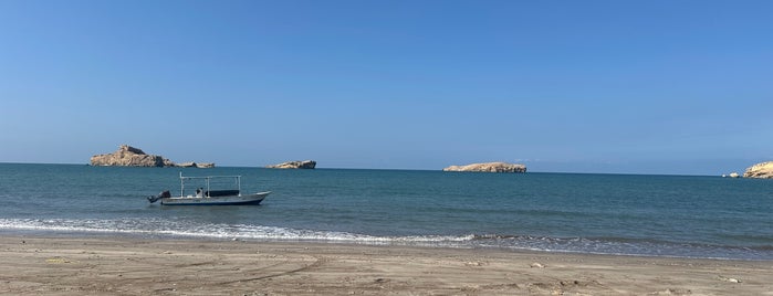 Sawadi beach is one of OMAN.
