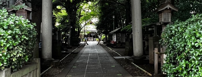 板橋天祖神社 is one of 御朱印をいただいた寺社記録.