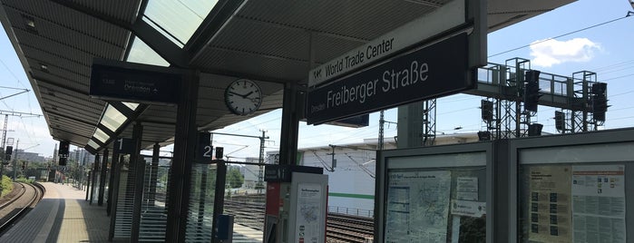 S Freiberger Straße is one of Bahnhöfe BM Dresden.