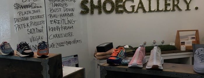 Shoe Gallery Boutique is one of MIA to-do.