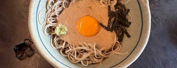 Hatsuhana is one of Soba Noodle　お蕎麦屋さん.