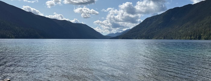 Lake Crescent is one of Pacific North.