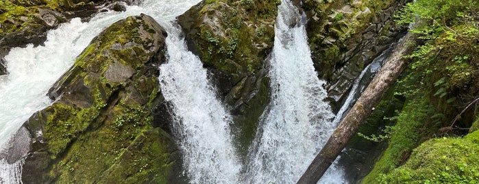 Sol Duc Falls is one of Sept '13 moms trip.