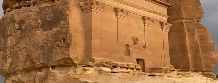 Madain Saleh is one of Middle East.
