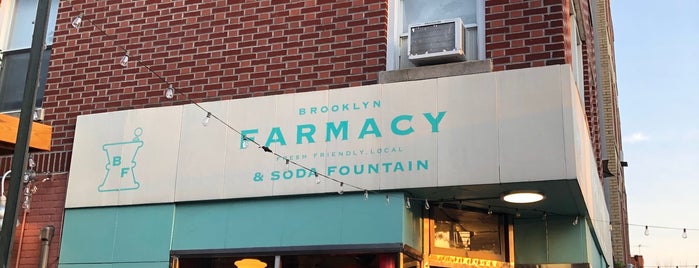 Brooklyn Farmacy & Soda Fountain is one of The best places.