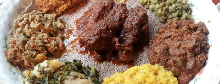 TG's Addis Ababa Restaurant is one of London.