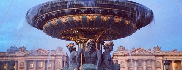 Plaza de la Concordia is one of Paris.