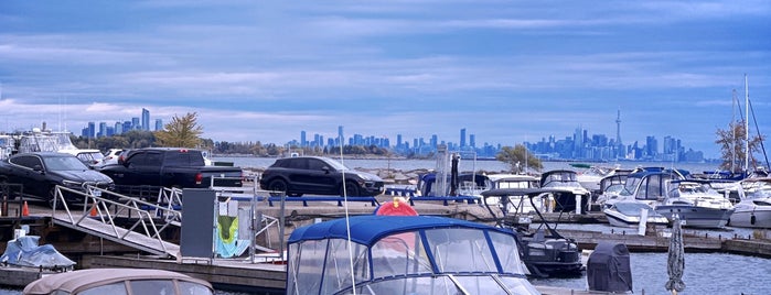 Port Credit Harbour Marina is one of little finds to visit.