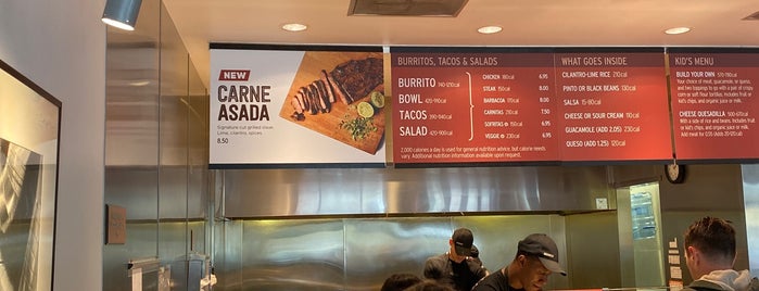 Chipotle Mexican Grill is one of Gluten-free Food.