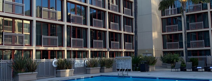 Hilton Pool is one of San Fran.