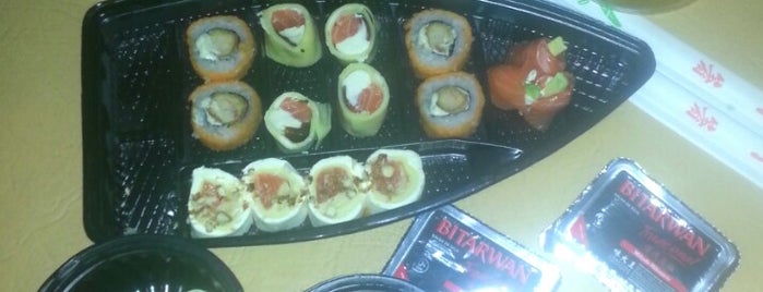 SushiClub is one of Favorite affordable date spots.