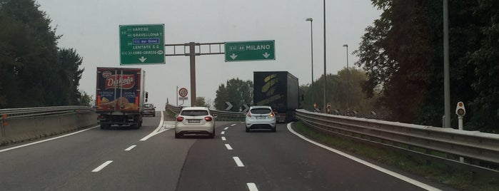 A8 - Busto Arsizio is one of Autostrada A8 «dei Laghi».