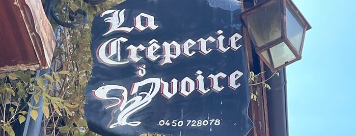Crêperie D'Yvoire is one of Geneva 🇨🇭, Chamonix, Annecy, Megeve, Yvoire 🇫🇷.