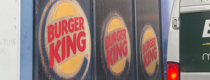 Burger King is one of American food @ Milan.