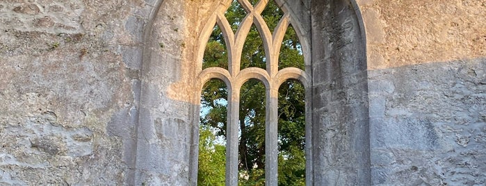 Muckross Abbey is one of The Ring of Kerry, Ireland.