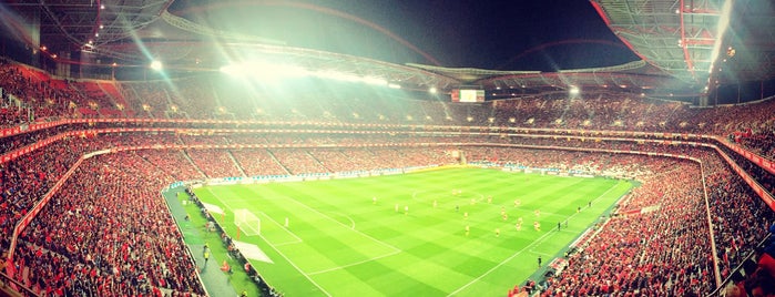 Estádio do Sport Lisboa e Benfica is one of สถานที่ที่ Chris ถูกใจ.