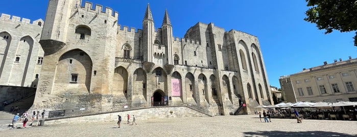 Place du Palais des Papes is one of Avignon.