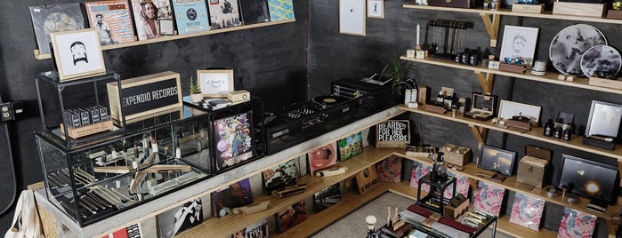 Expendio Records is one of Record stores in Roma Norte.