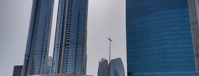 Burj Khalifa / Dubai Mall Metro Station is one of Tempat yang Disukai Marwan.