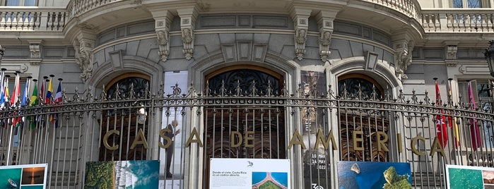 Palacio de Linares - Casa de América is one of mad   cultura.