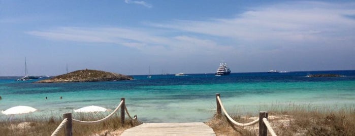 Platja d'Illetes is one of Lieux qui ont plu à Cristina.