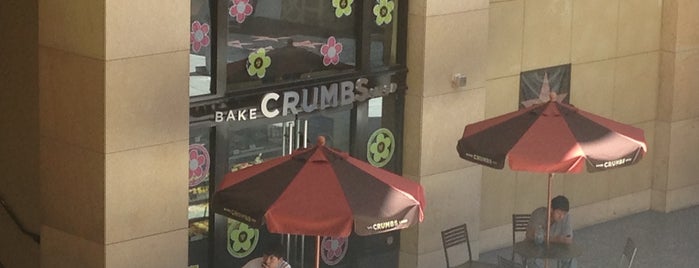 Crumbs Bake Shop is one of places i go to.